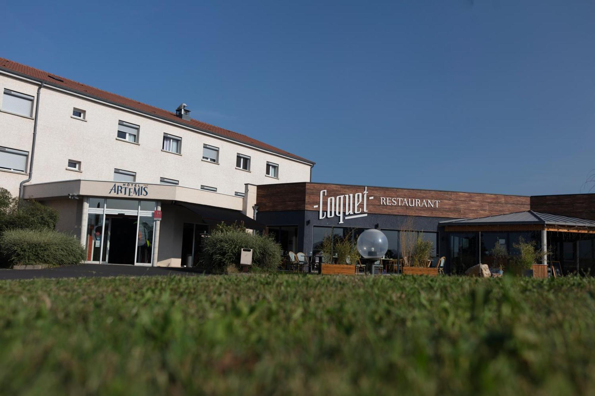 Artemis Hotel & Spa Bistro Coquet Brioude Exterior foto